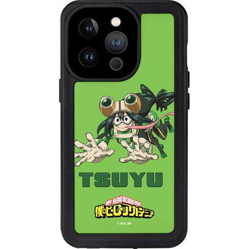 My Hero Academia Tsuyu Season 5 iPhone 15 Pro Waterproof Case